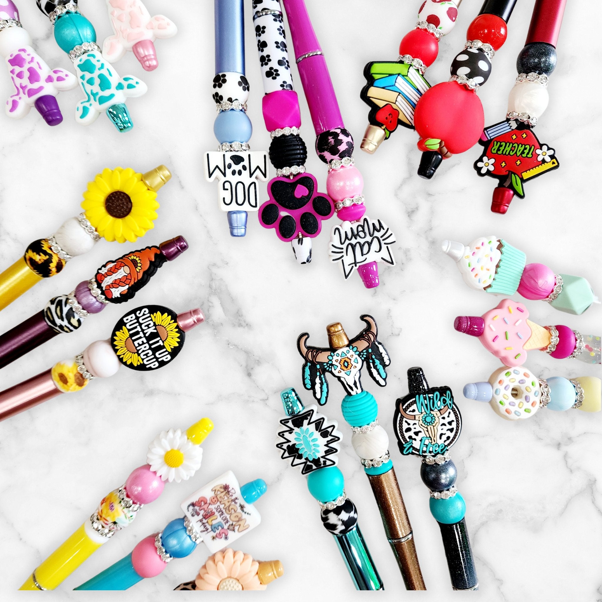 Sizzlin' Summer DIY Bubblegum Bead Pen Kit