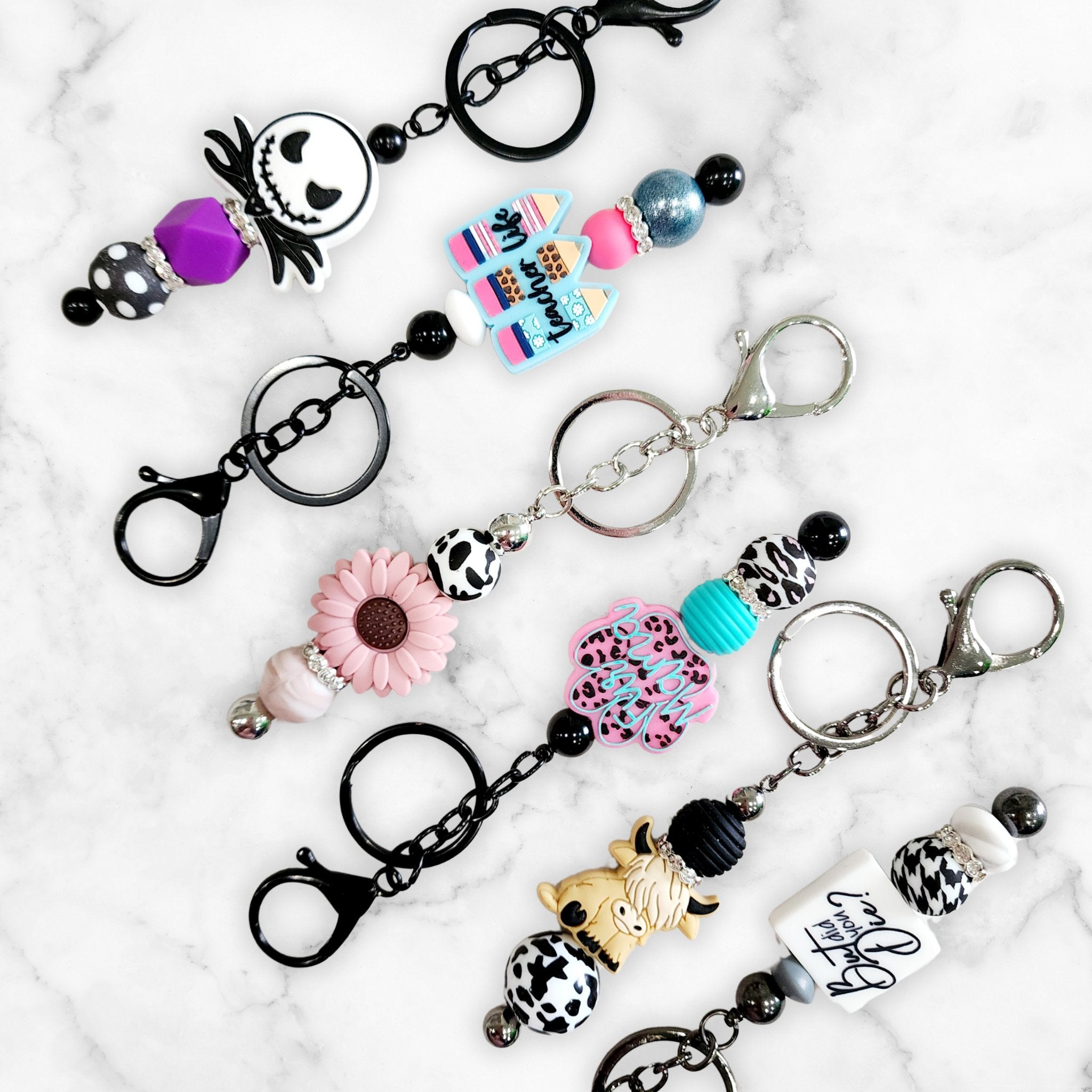 Crime Keychain Kit – Sassy Bead Shoppe