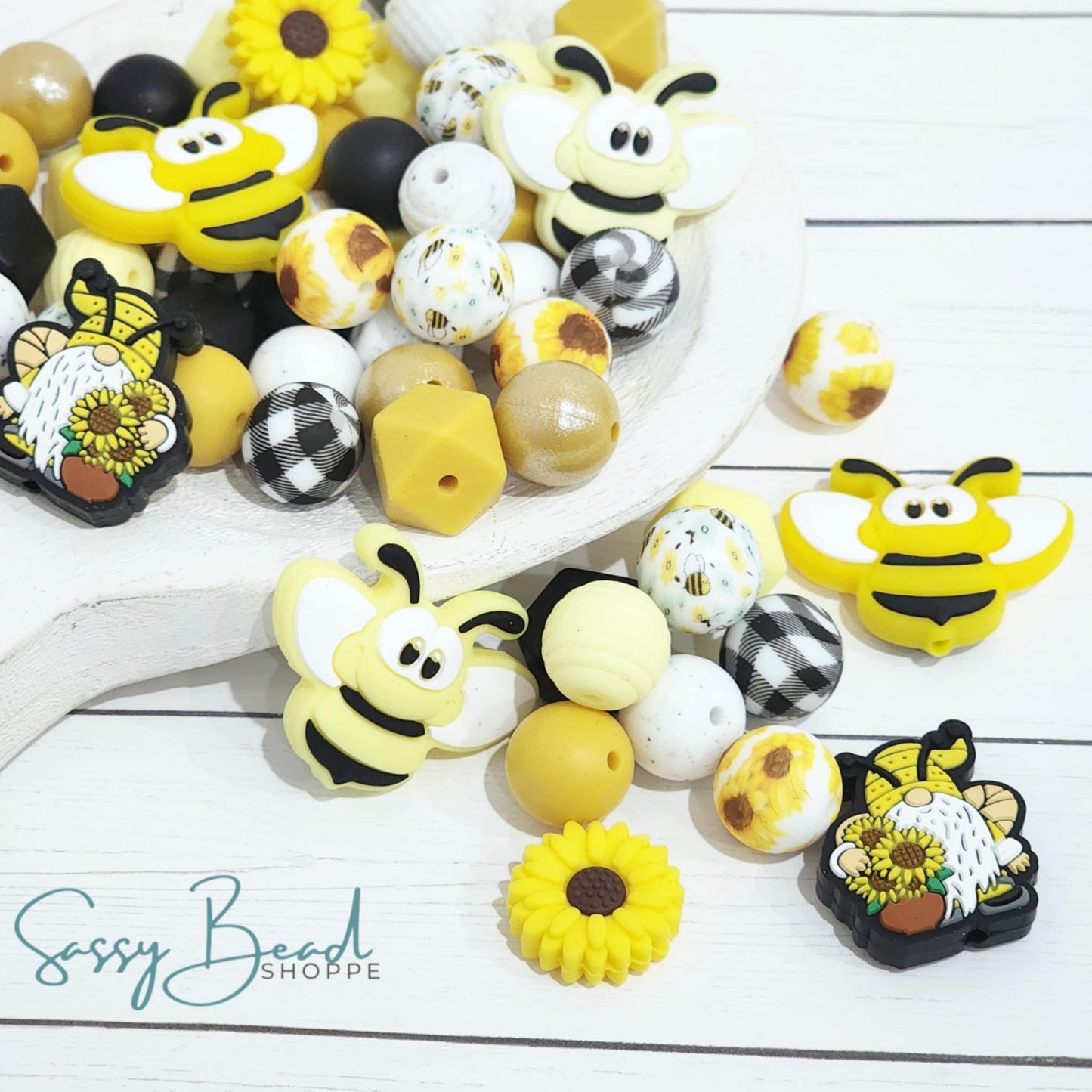 Spring Bee Bead Mix