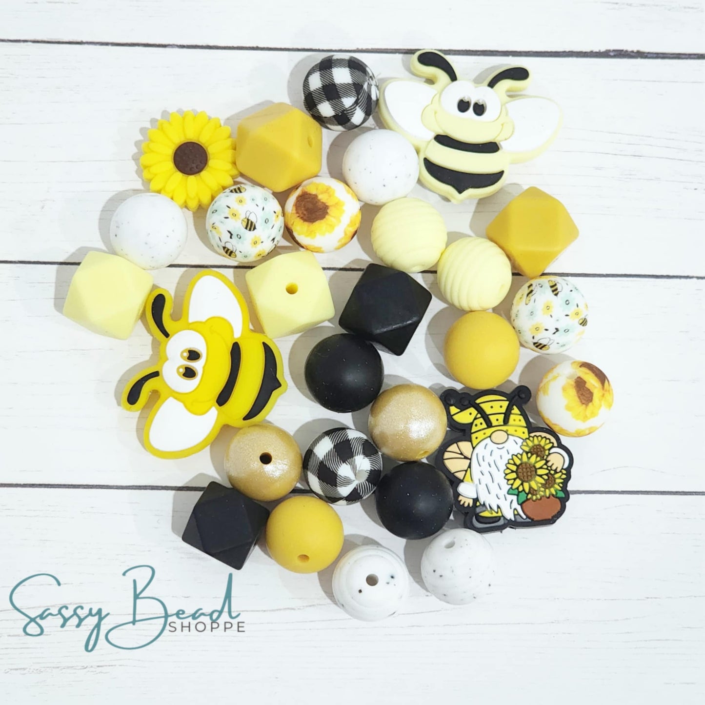 Spring Bee Bead Mix