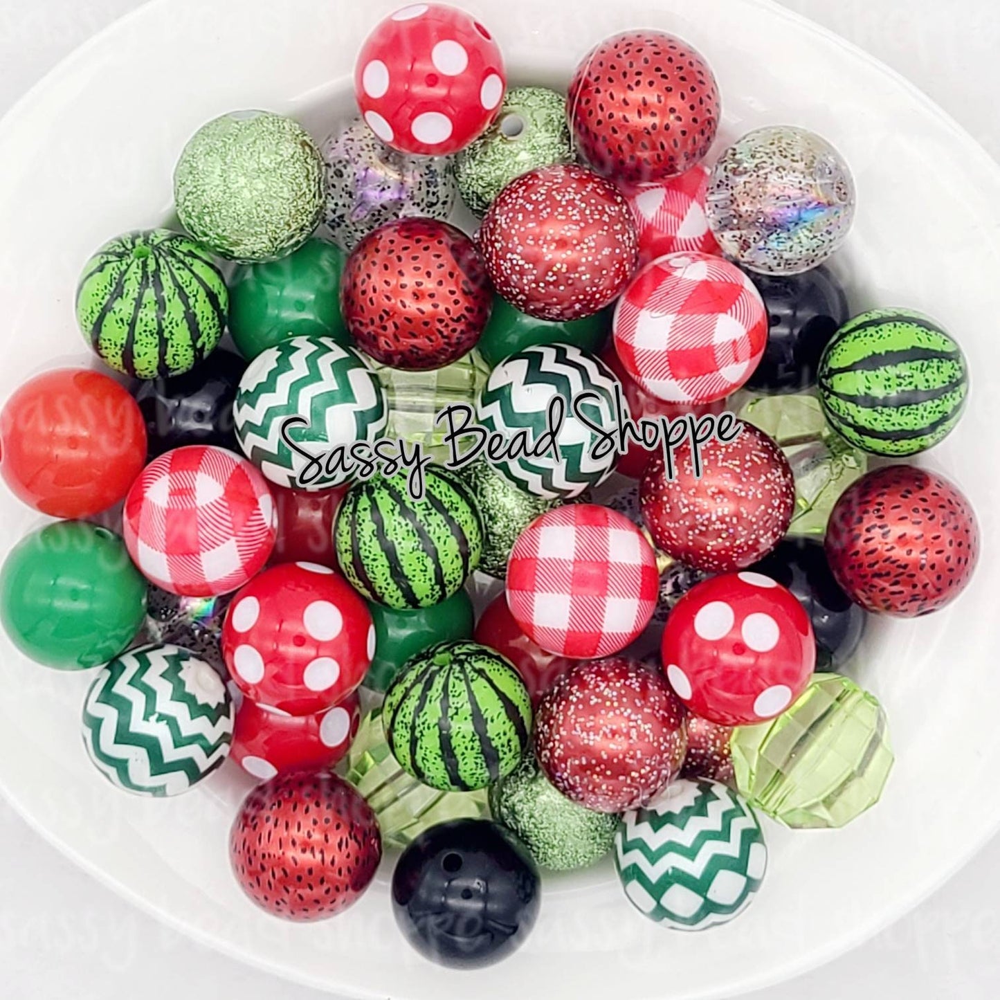 Watermelon Crawl Bead Mix