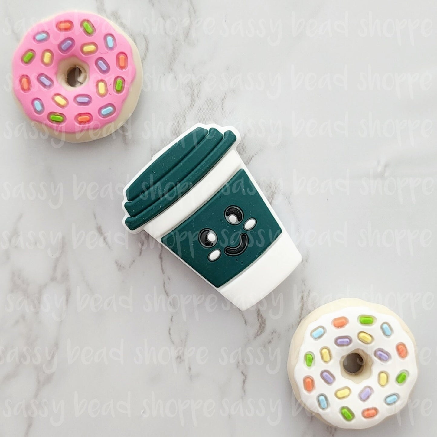 Sassy Bead Shoppe
Sprinkle Donut Focal Bead