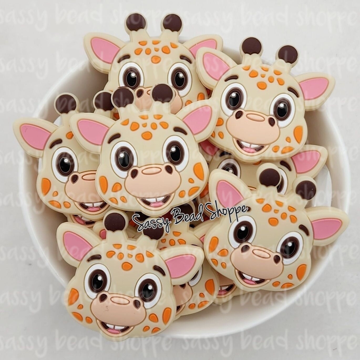 Giraffe Focal Bead - Sassy Bead Shoppe