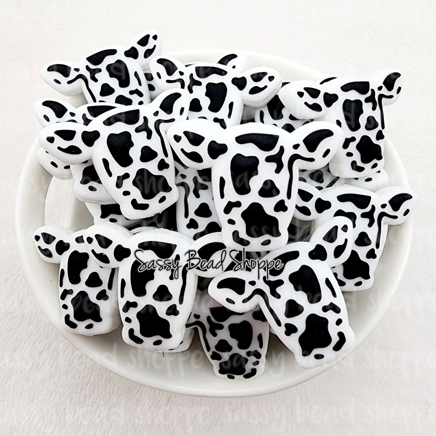 Sassy Bead Shoppe
Black Cow Head Focal Bead