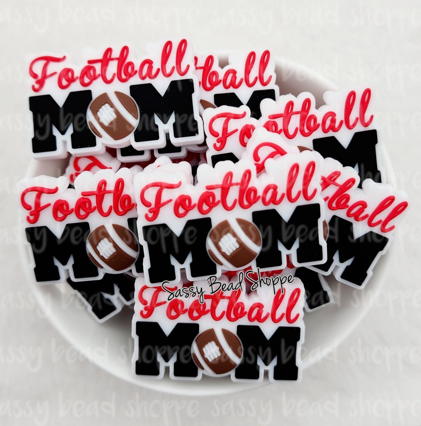 Football Mom Beads - Sassy Bead Shoppe