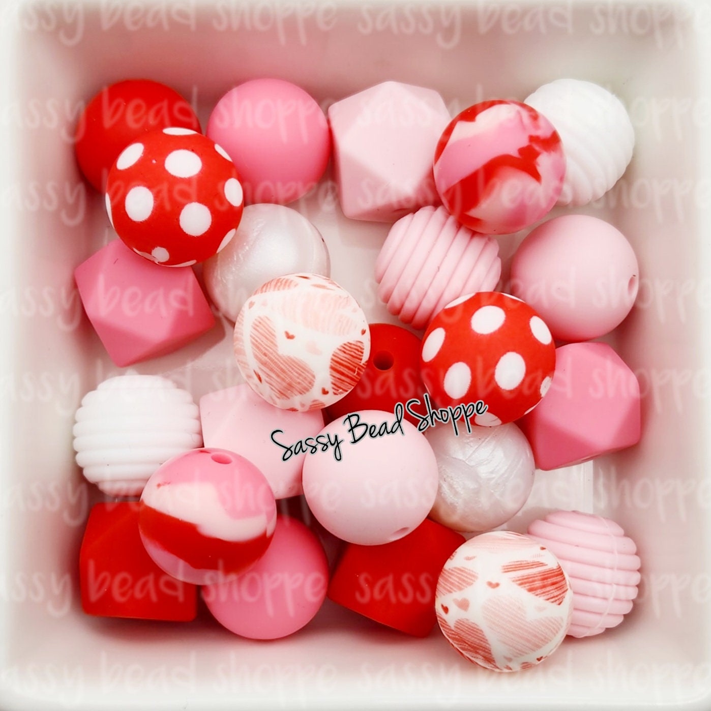 Heart Breaker Silicone Bead Mix