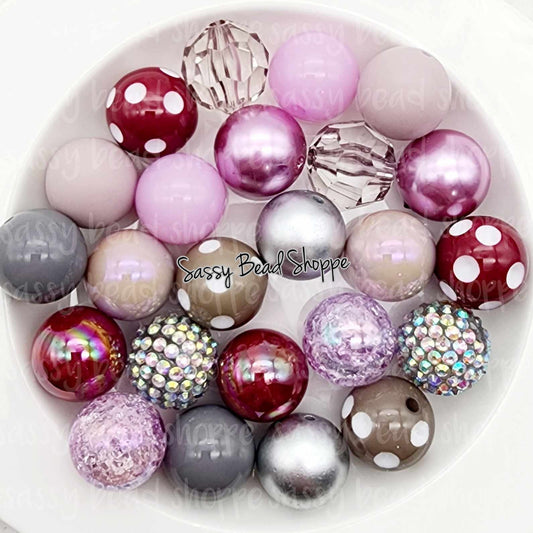 Sassy Bead Shoppe
Pomegranate Bliss Bead Mix
pack of 24 count mix