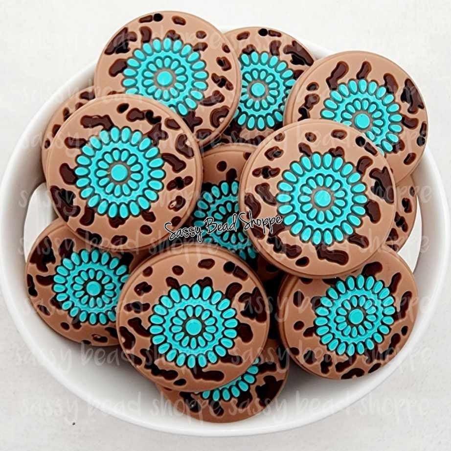 Sassy Bead Shoppe
Turquoise Gem Focal Bead