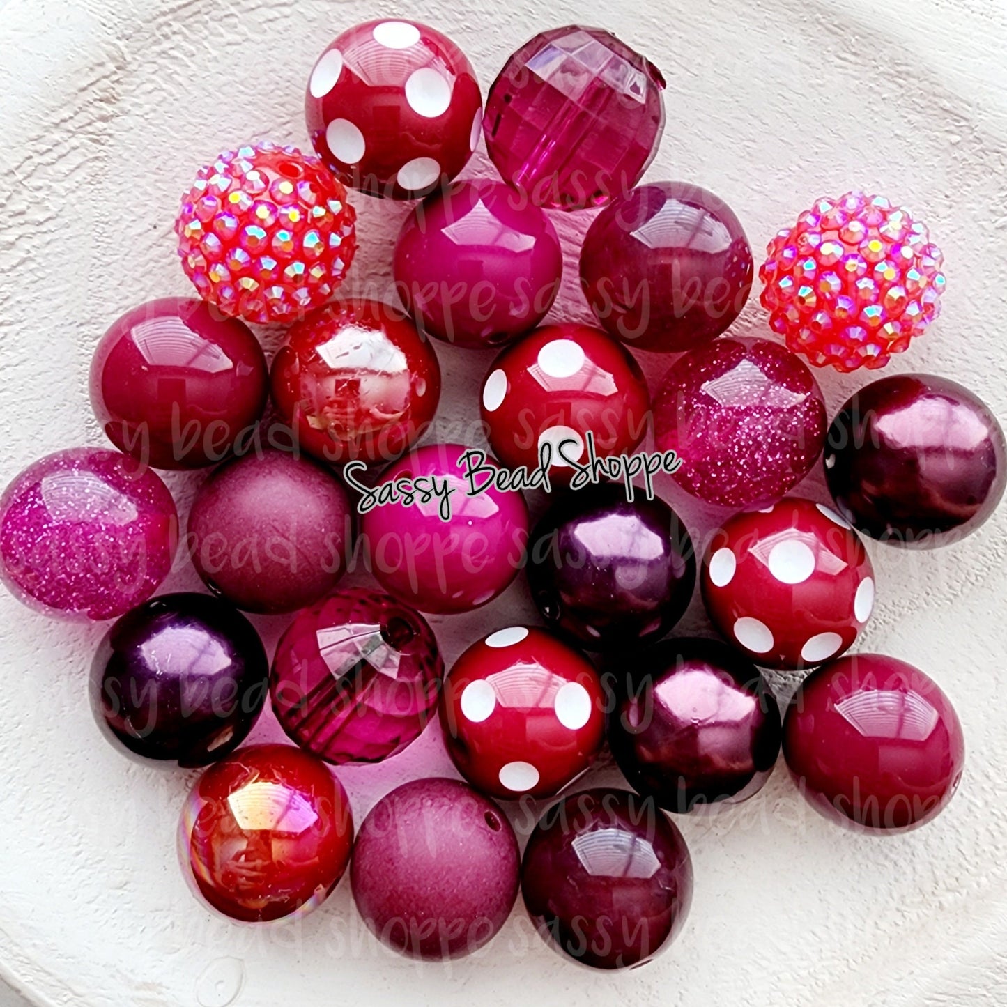 Sassy Bead Shoppe
Very Berry Bead Mix
pack of 24 count mix