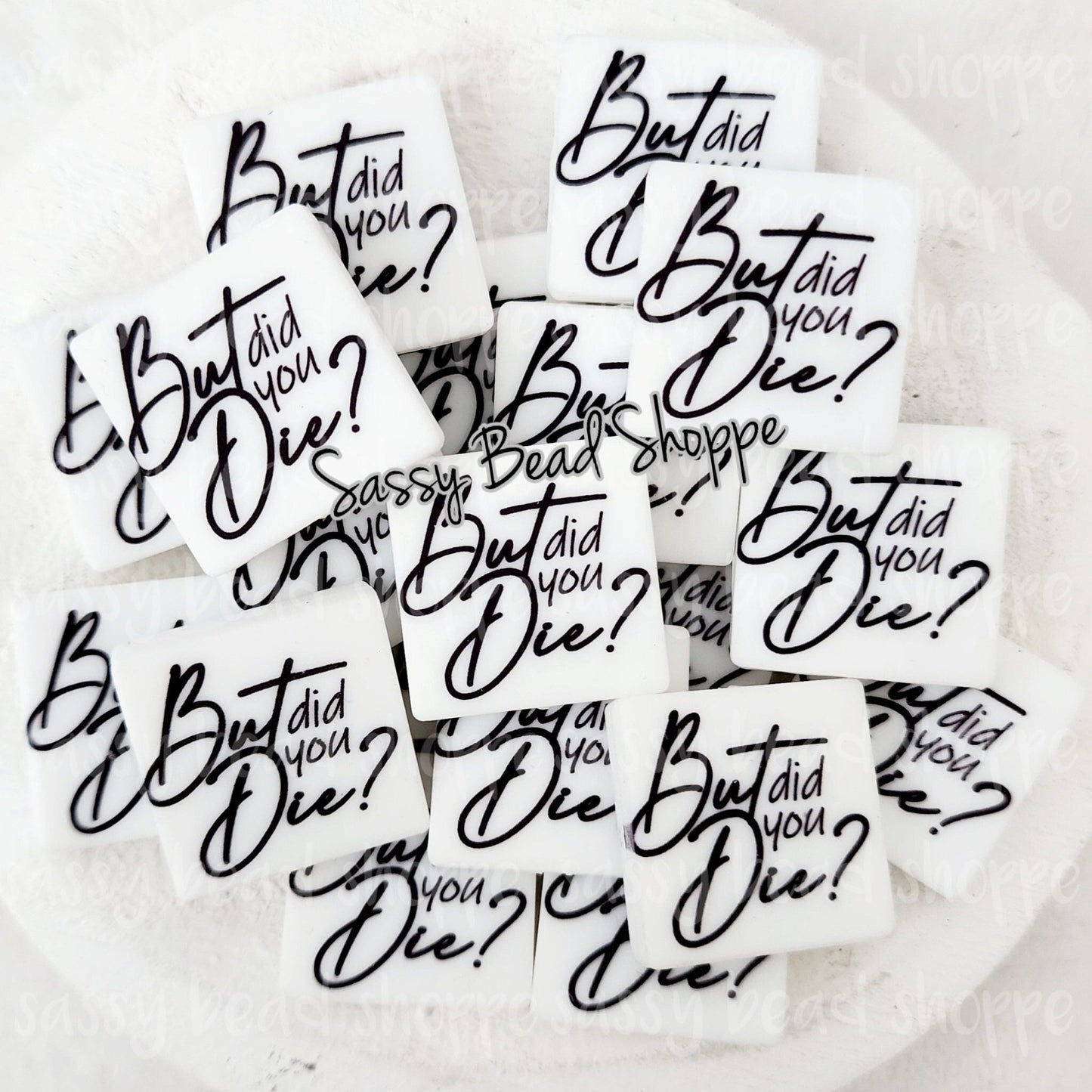 But Did You Die Focal Beads - Sassy Bead Shoppe