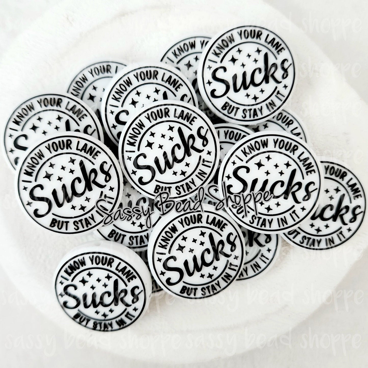 Lane Sucks Focal Beads - Sassy Bead Shoppe