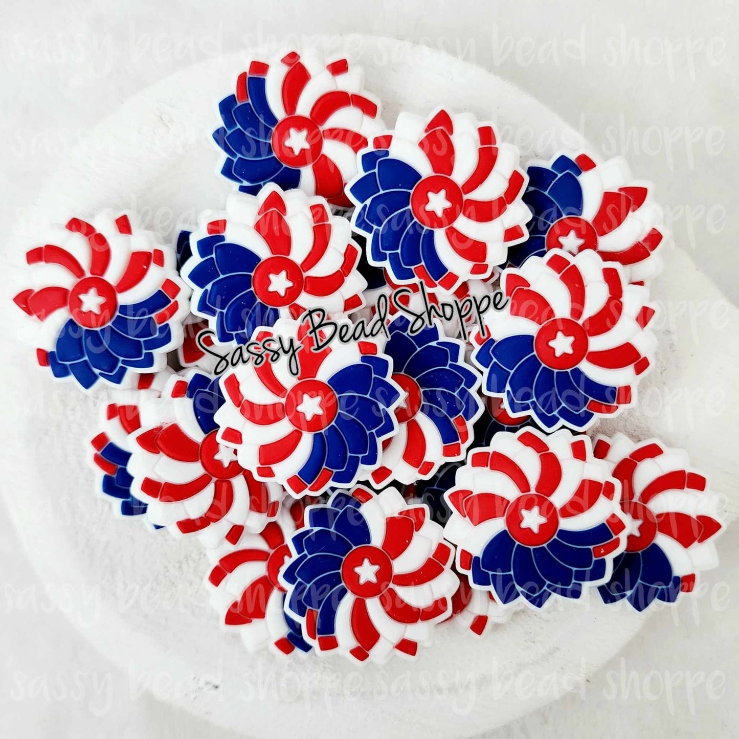 Sassy Bead Shoppe
USA Flower Focal Bead