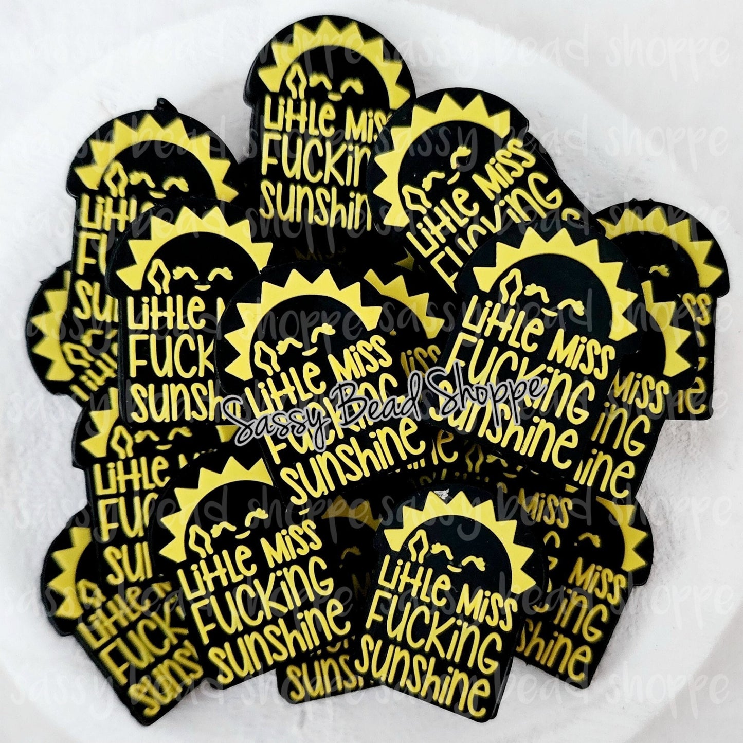 Little Miss Sunshine Focal Beads - Sassy Bead Shoppe