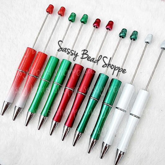 Classy Christmas Pen Pack - Sassy Bead Shoppe