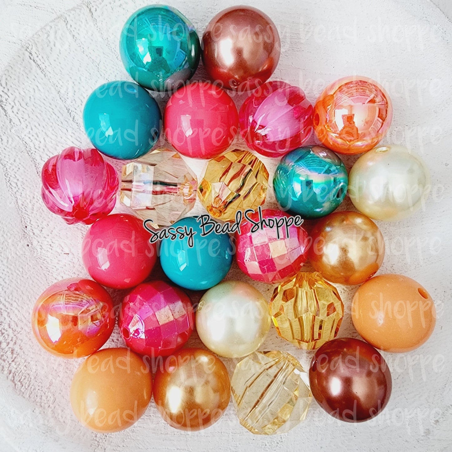 Strawberry Breeze Bead Mix - Sassy Bead Shoppe