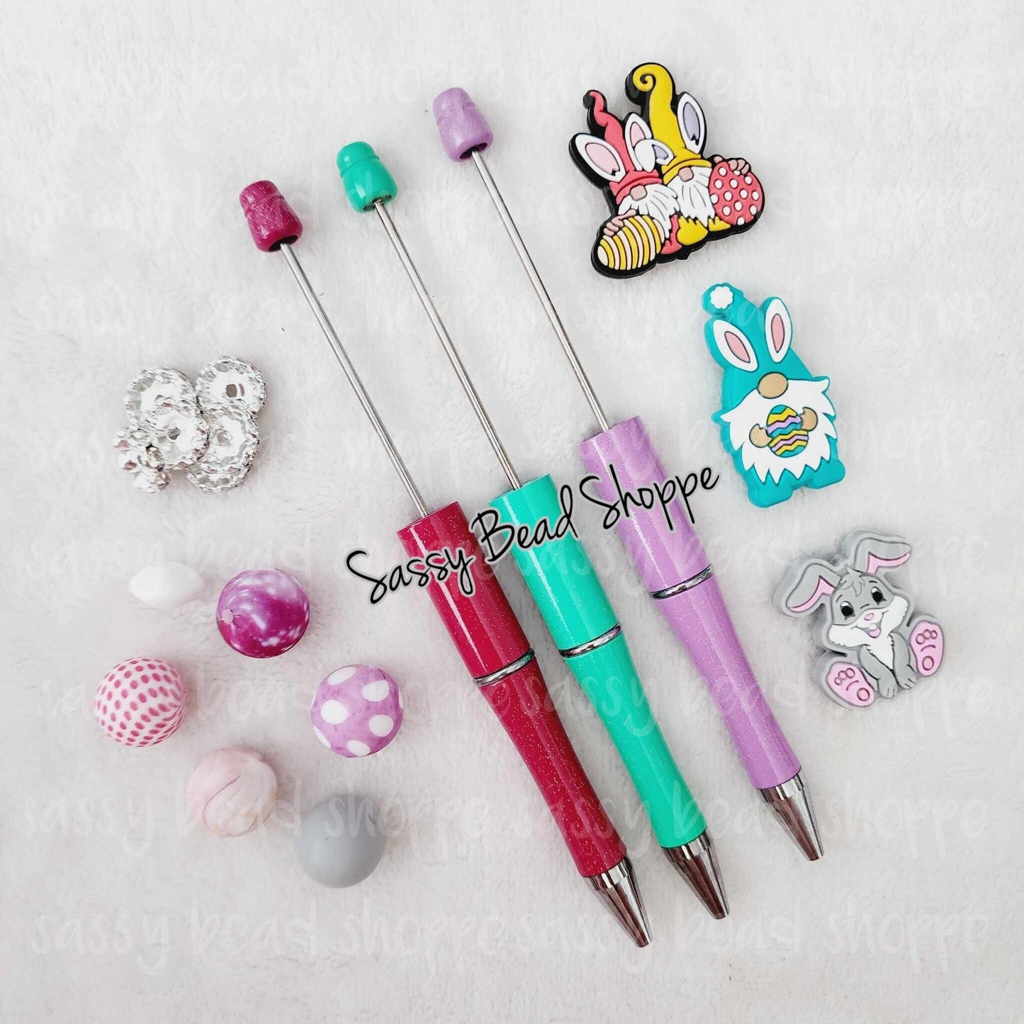 Bunny Love 3 Pack Pen Kit - Sassy Bead Shoppe