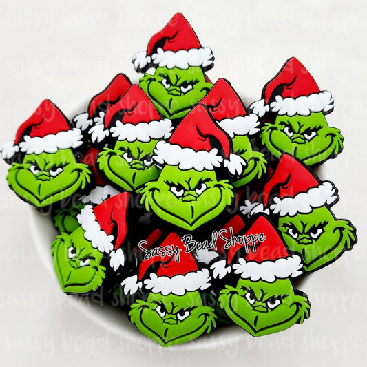 Green Guy Bead - Sassy Bead Shoppe
