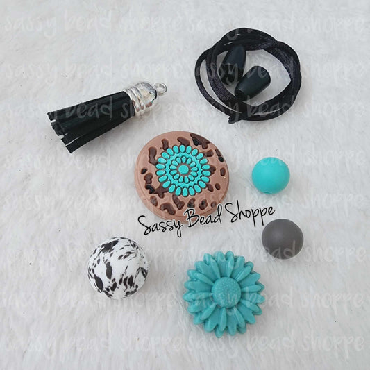 Sassy Bead Shoppe
Wild Gem Car Charm
What you will receive in your kit