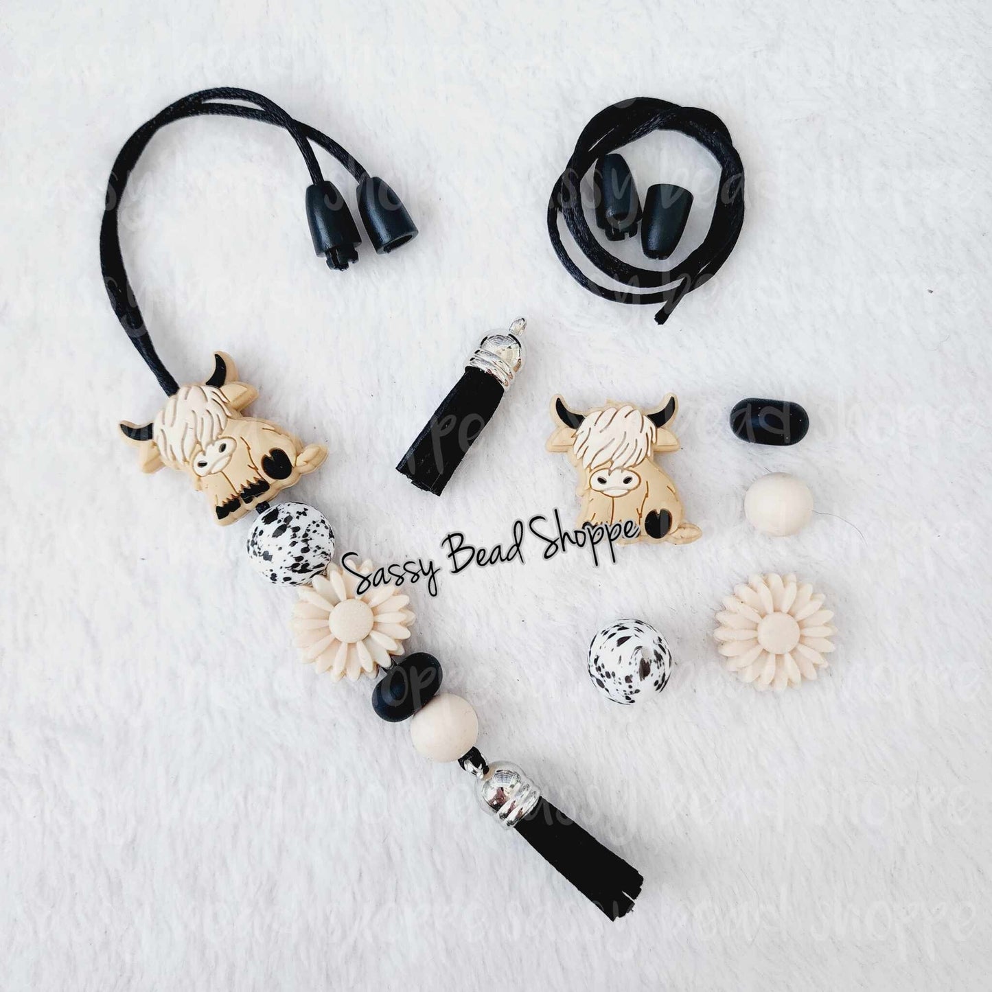Highland Car Charm Kit - Sassy Bead Shoppe