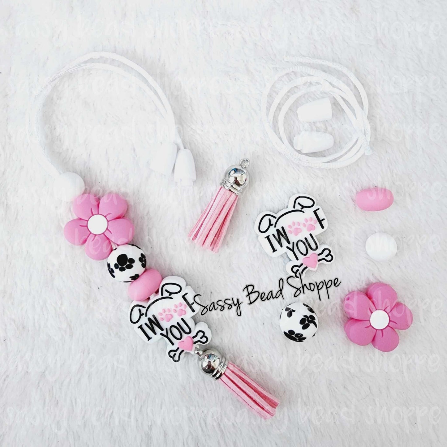 Woofy Car Charm Kit - Sassy Bead Shoppe