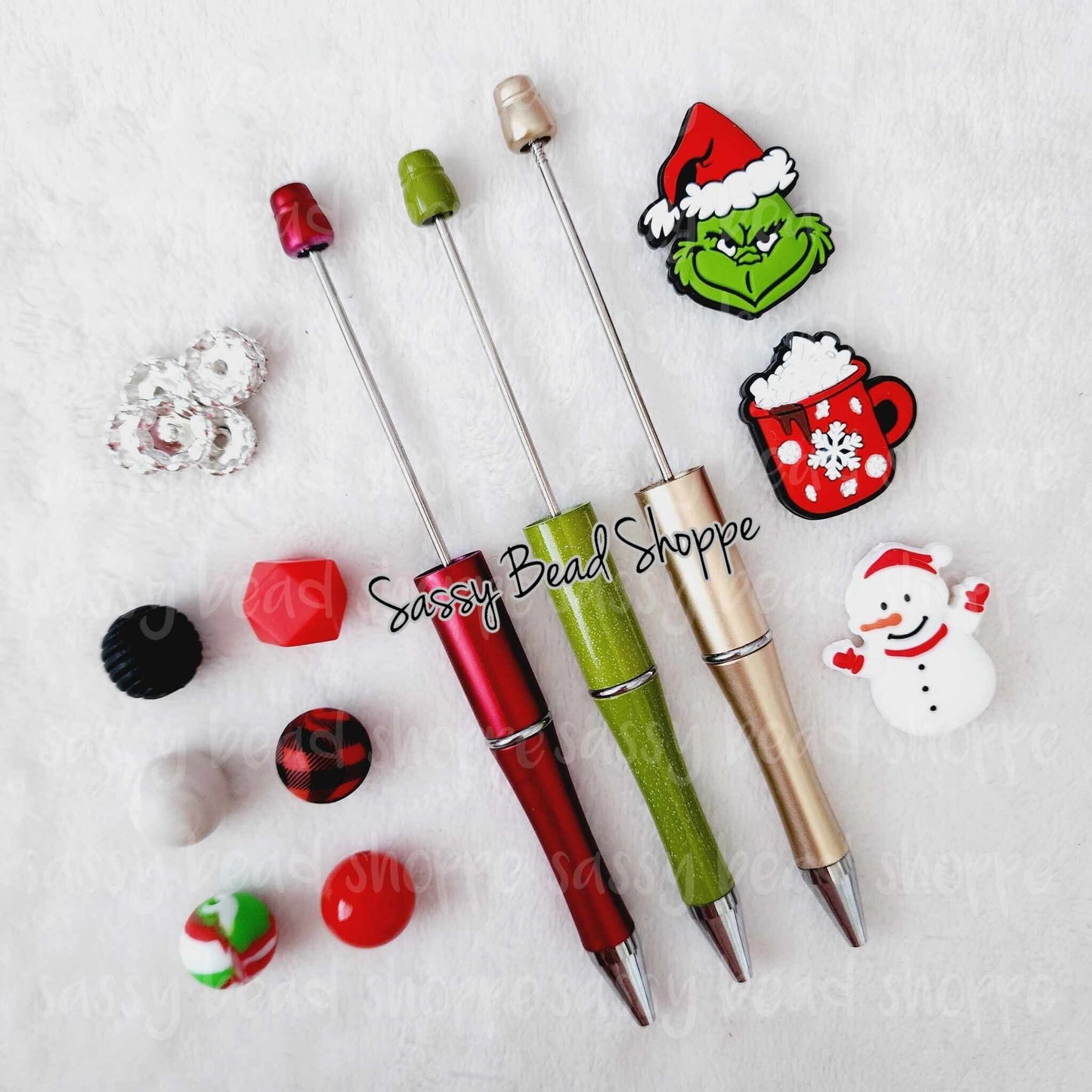 He's A Mean One 3 Pack Pen Kit - Sassy Bead Shoppe