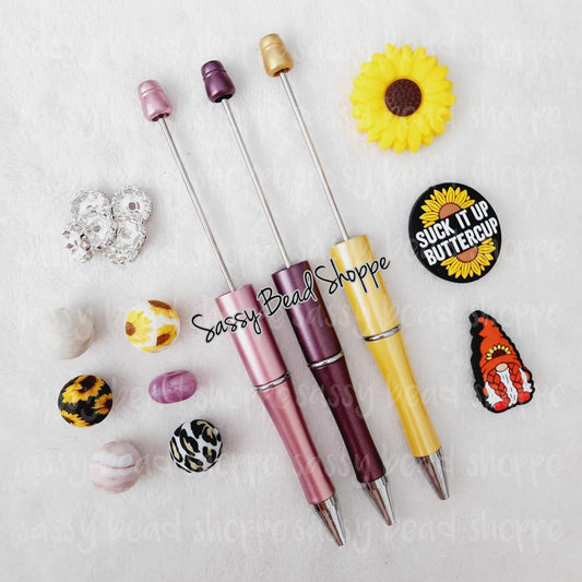 Sunflower Escape DIY Bubblegum Bead Pen Kit