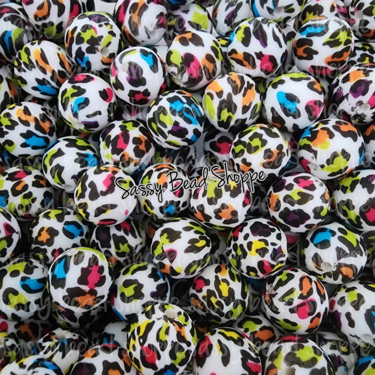 Sassy Bead Shoppe
Colorful Leopard Silicone Beads