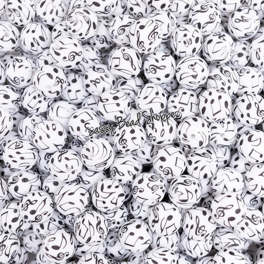 Sassy Bead Shoppe
Music Notes Silicone Beads