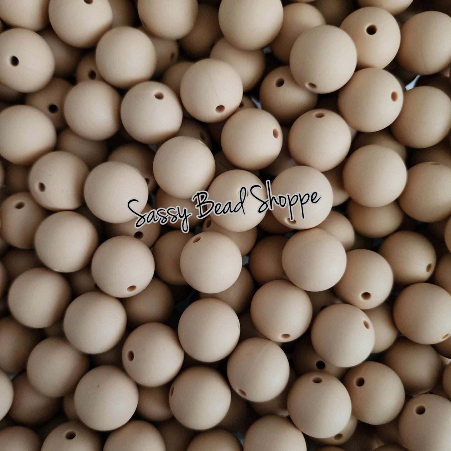 15mm Wood Silicone Beads - Sassy Bead Shoppe