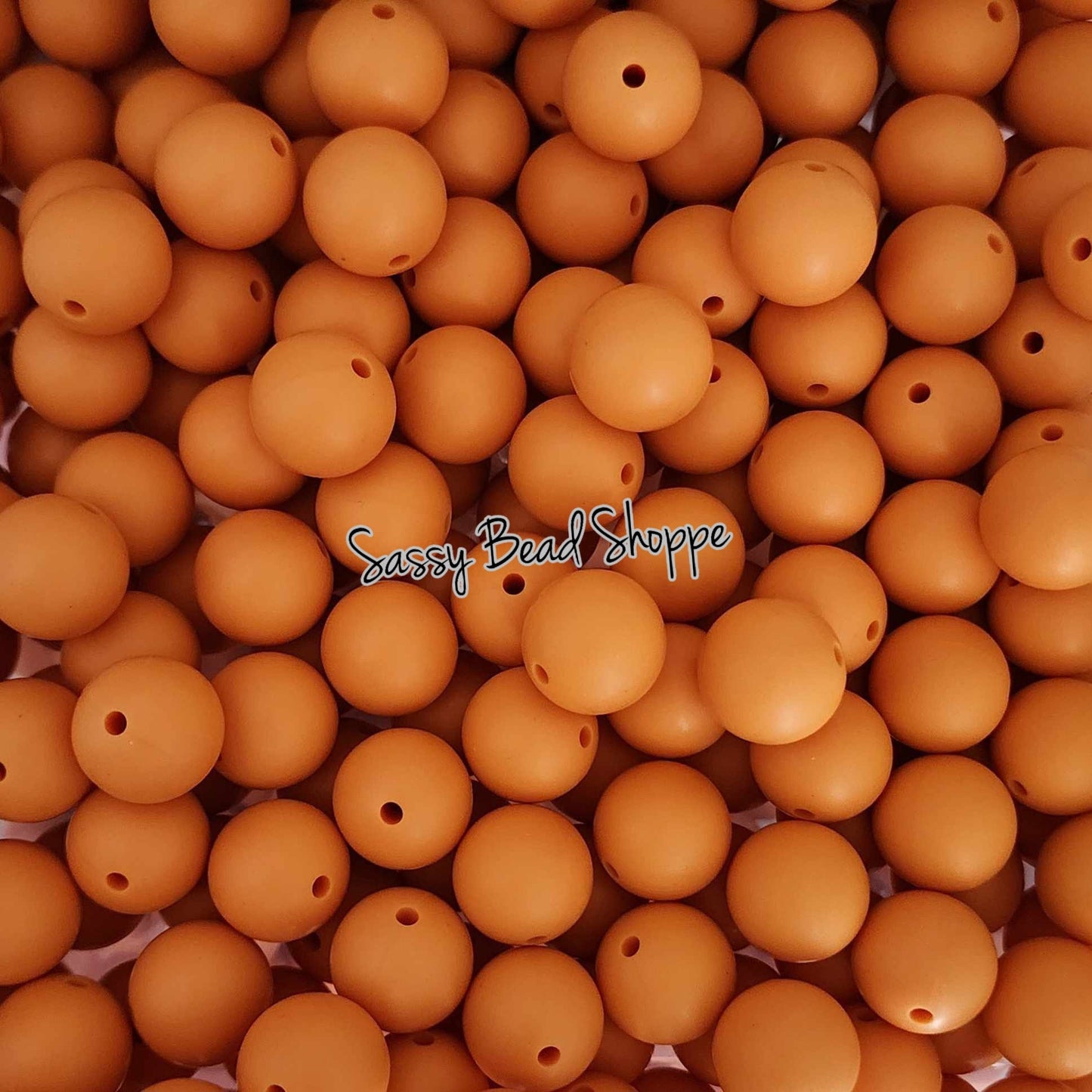 15mm Mango Silicone Beads - Sassy Bead Shoppe