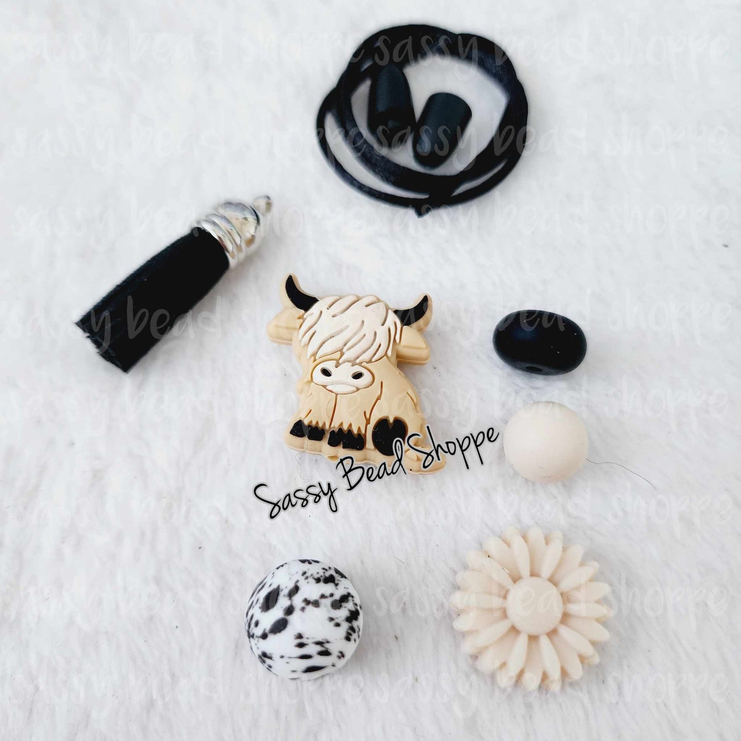 Highland Car Charm Kit - Sassy Bead Shoppe