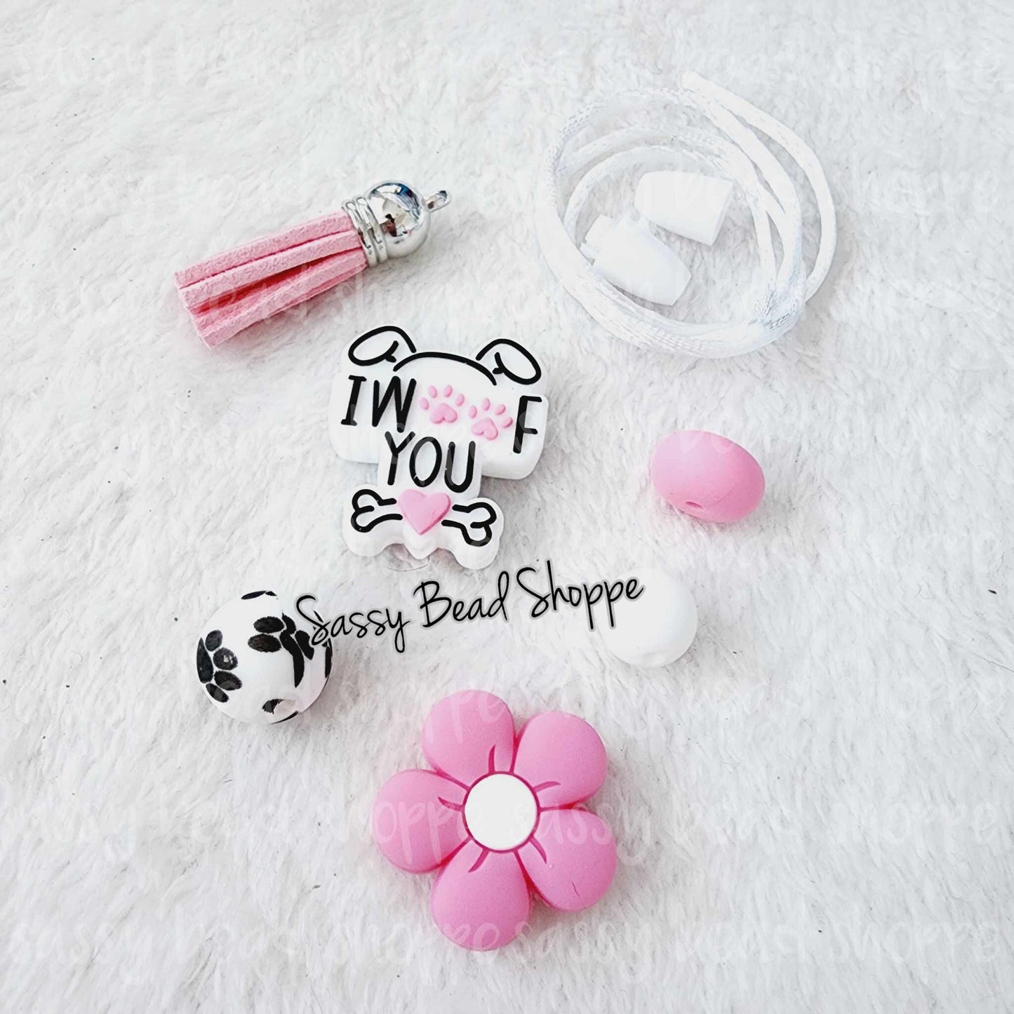 Woofy Car Charm Kit - Sassy Bead Shoppe