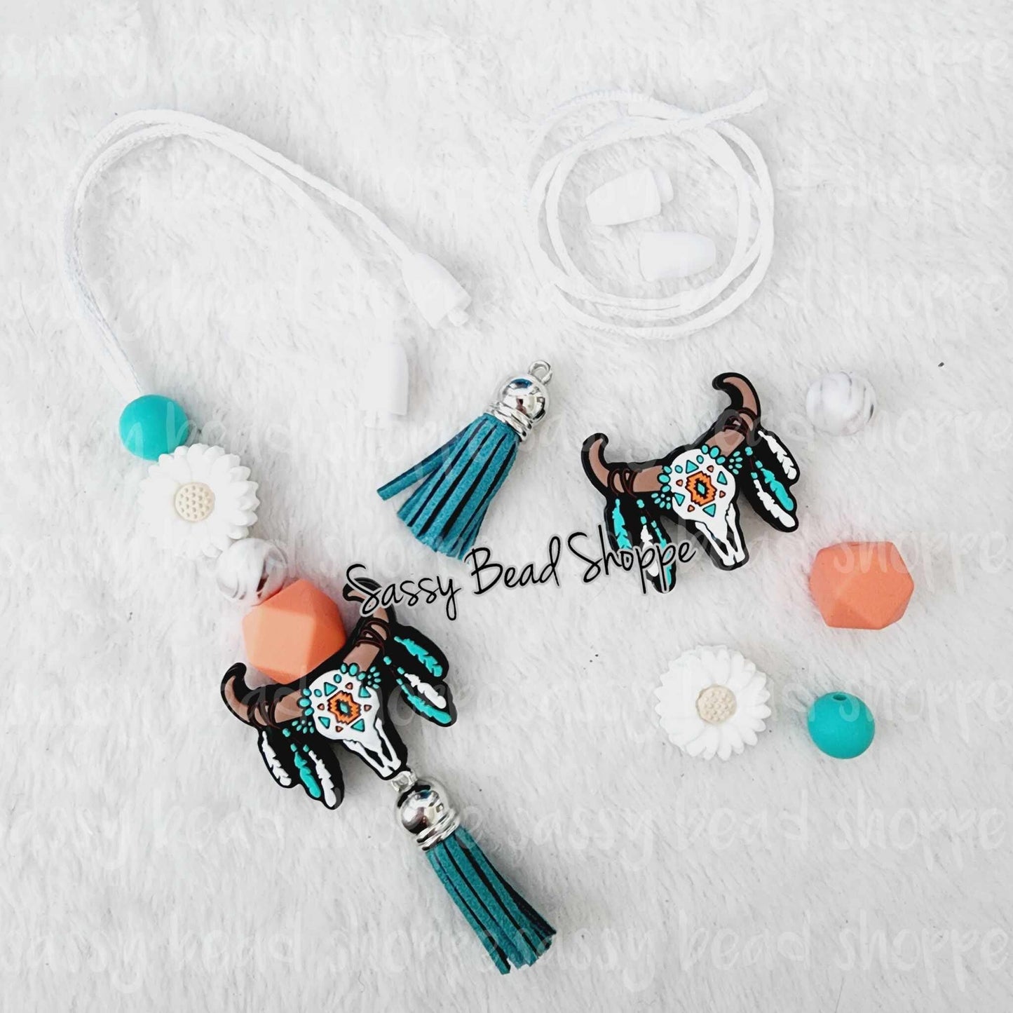 Steer Daisy Car Charm Kit - Sassy Bead Shoppe