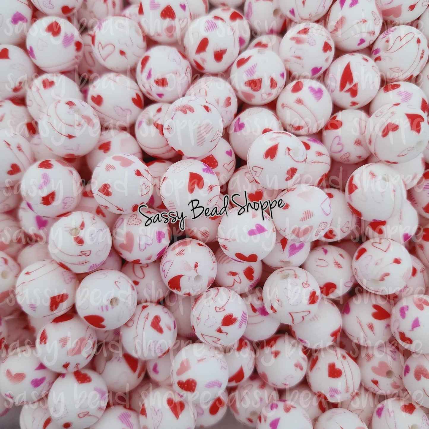 Sassy Bead Shoppe
Heart & Arrows Silicone Beads