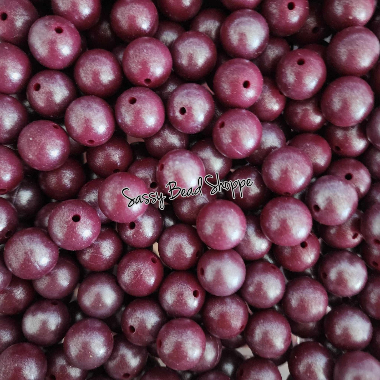 Sassy Bead Shoppe
Wine Shimmer Silicone Beads