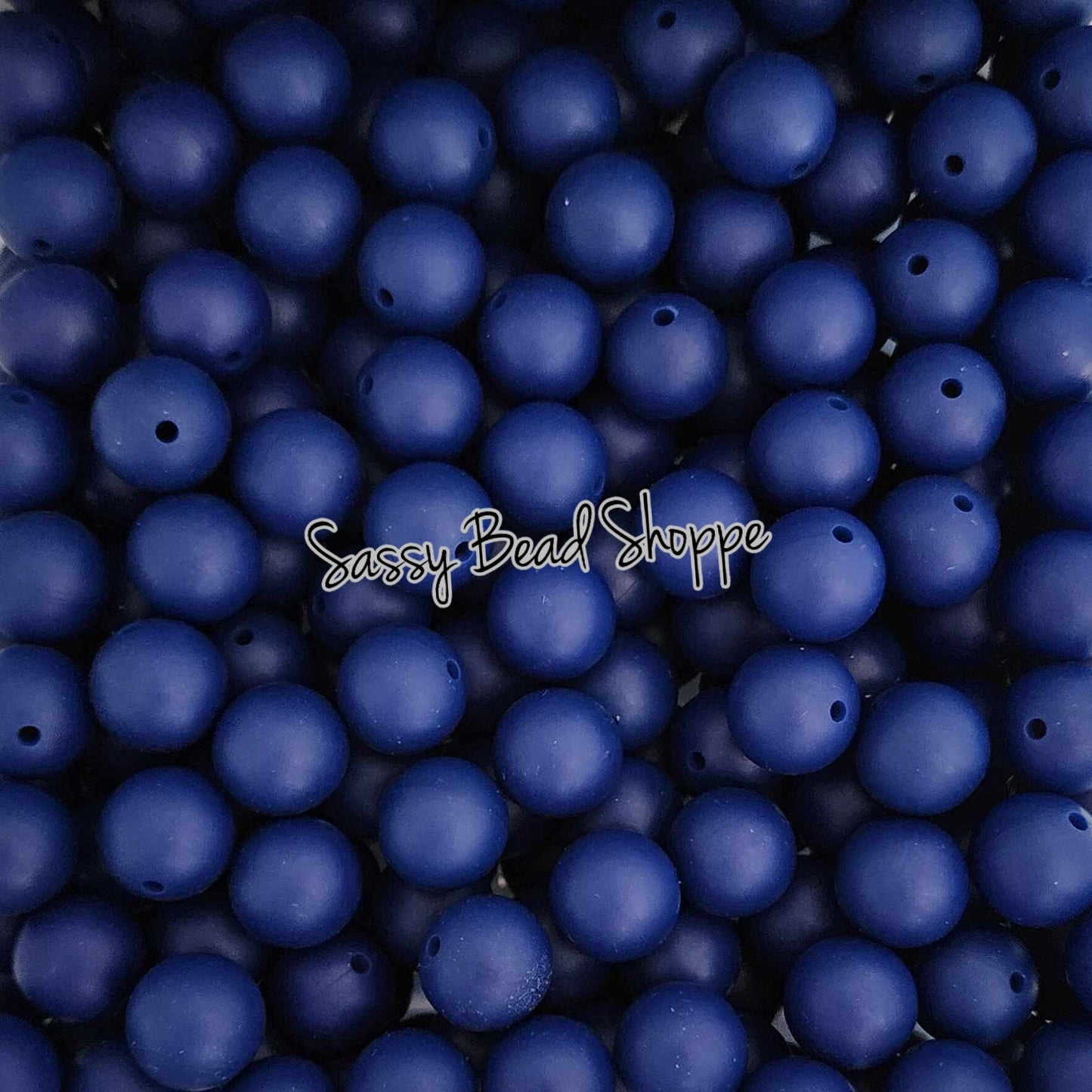 Sassy Bead Shoppe
Navy Silicone Beads
