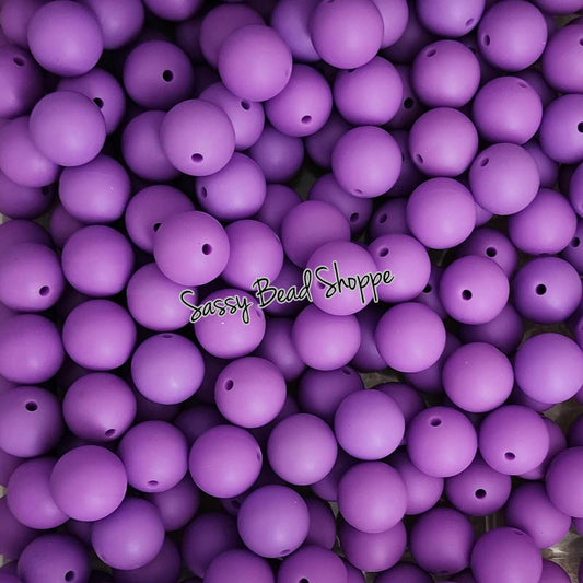 Sassy Bead Shoppe Light Purple Silicone Beads