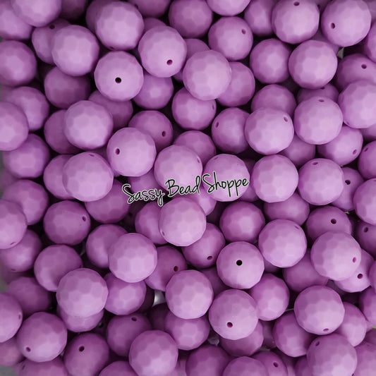 Sassy Bead Shoppe Lavender Silicone Beads