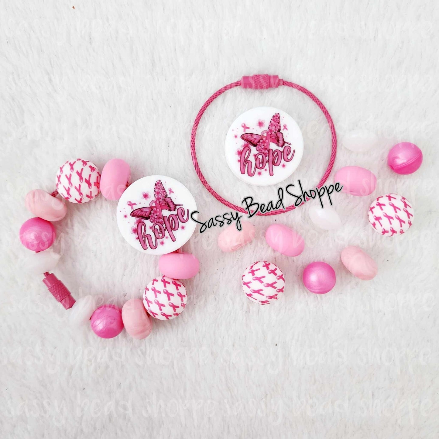 I'm a Survivor Tumbler Charm Kit - Sassy Bead Shoppe