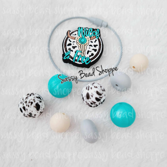 Sassy Bead Shoppe
Feeling Free Tumbler Charm
What you will receive in your kit