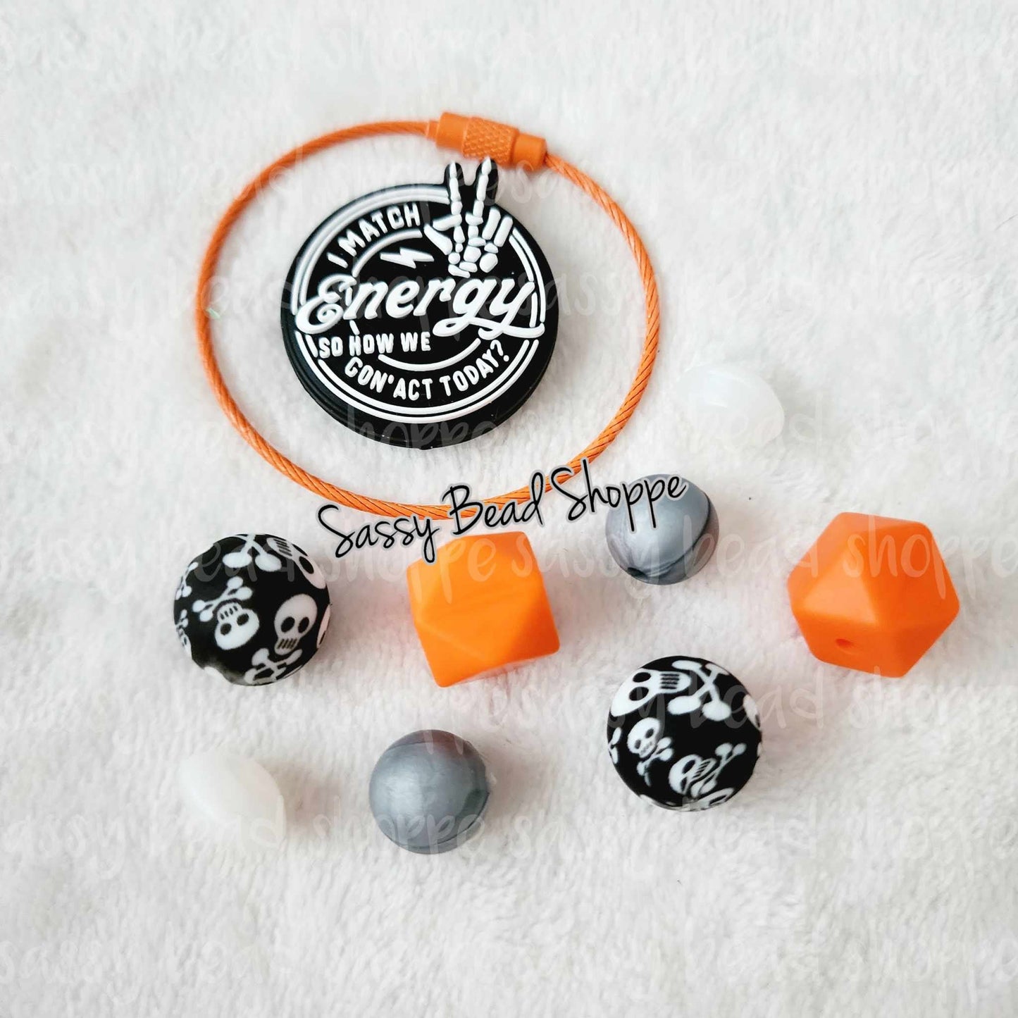 Fire Energy Tumbler Charm Kit - Sassy Bead Shoppe