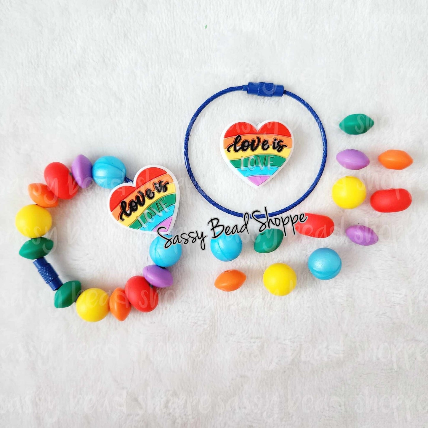 Proud Pride Tumbler Charm Kit - Sassy Bead Shoppe