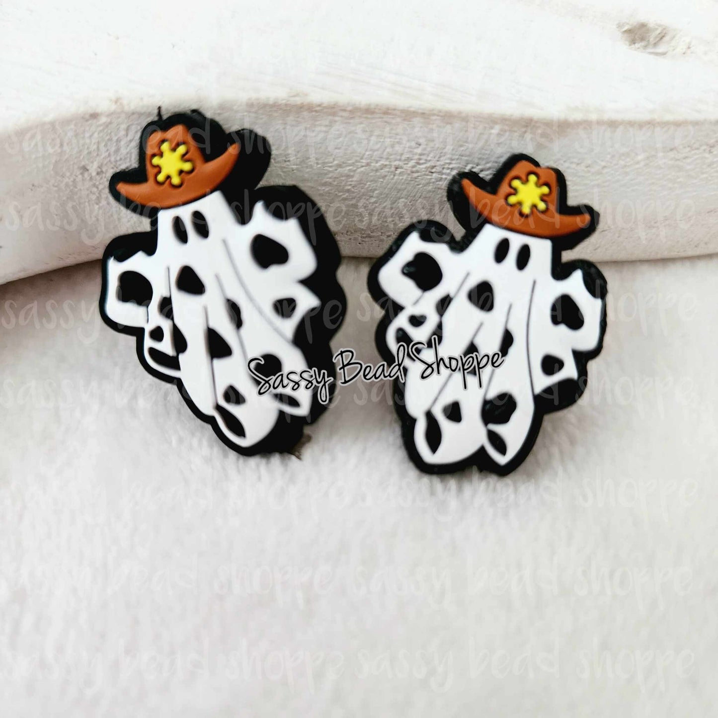 Cowboy Ghost Focal Beads - Sassy Bead Shoppe