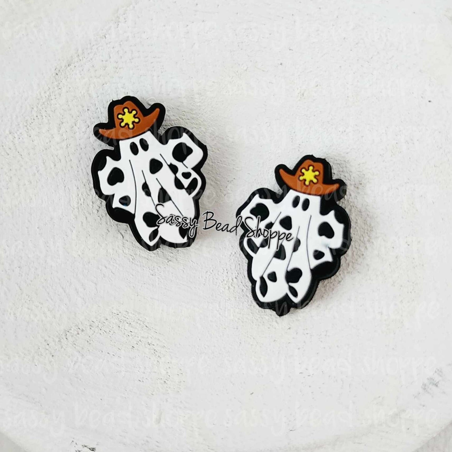 Cowboy Ghost Focal Beads - Sassy Bead Shoppe