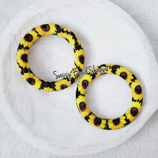 Sassy Bead Shoppe
Sunflower Print Silicone Ring