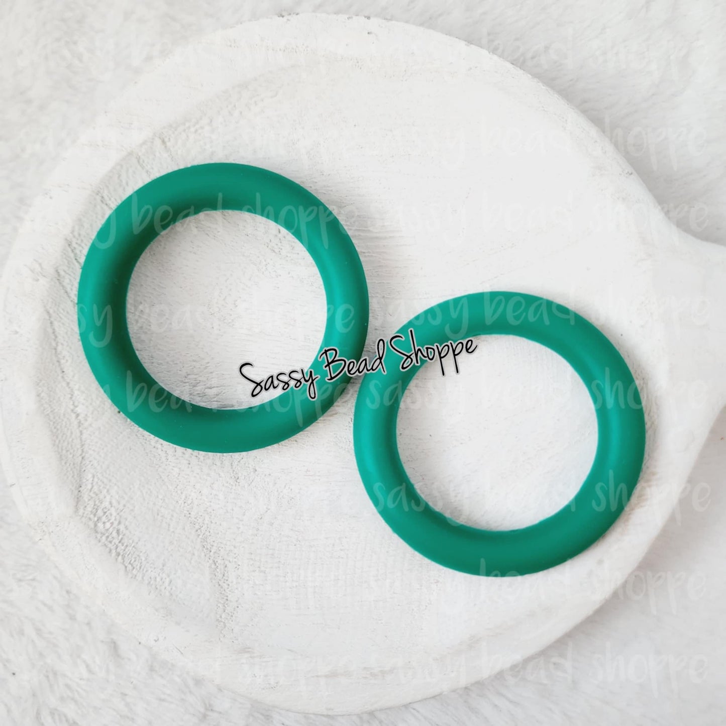 65mm Green Silicone Ring - Sassy Bead Shoppe