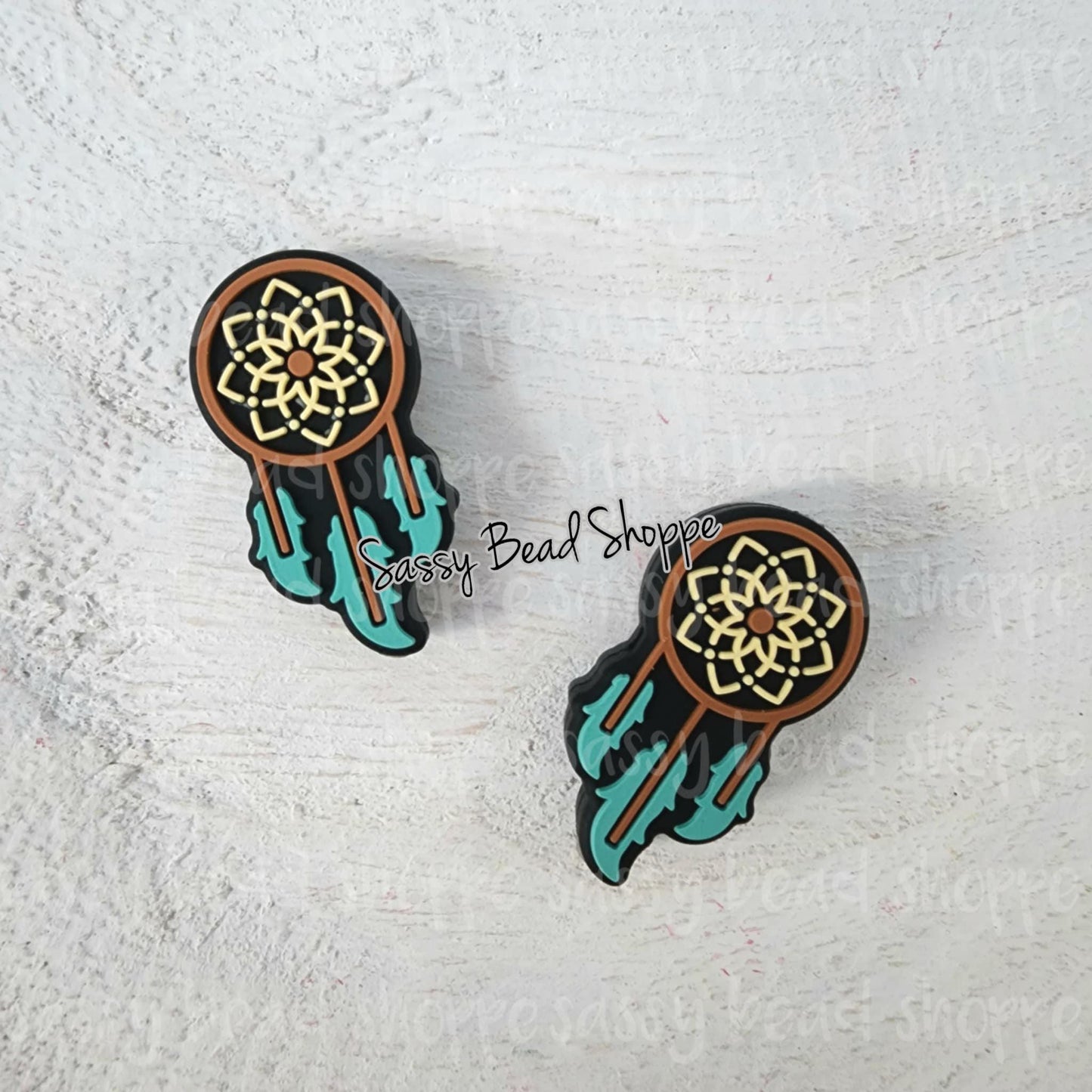 Dreamcatcher Focal Beads - Sassy Bead Shoppe