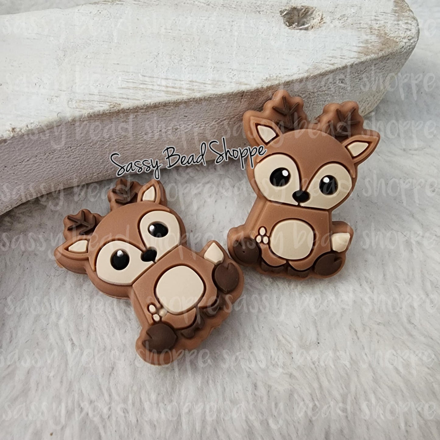 Deer Focal Beads - Sassy Bead Shoppe