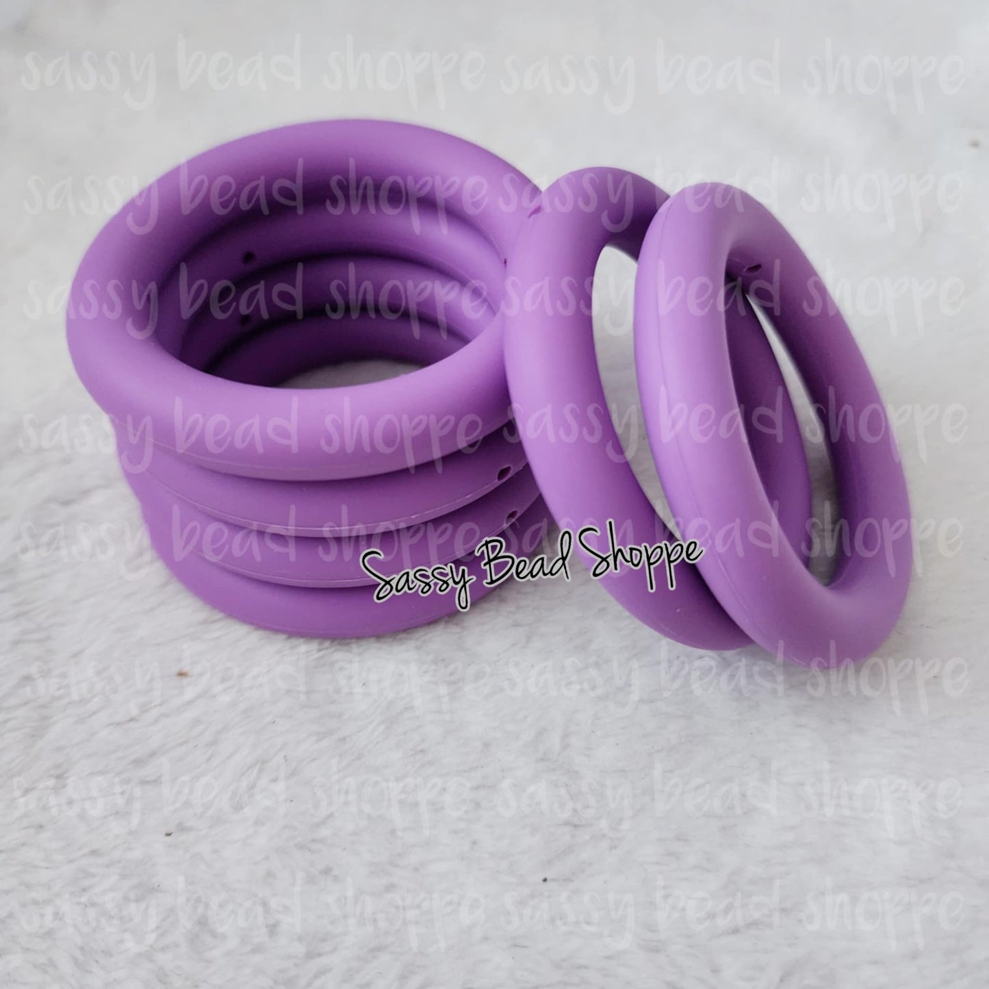 65mm Purple Silicone Ring - Sassy Bead Shoppe