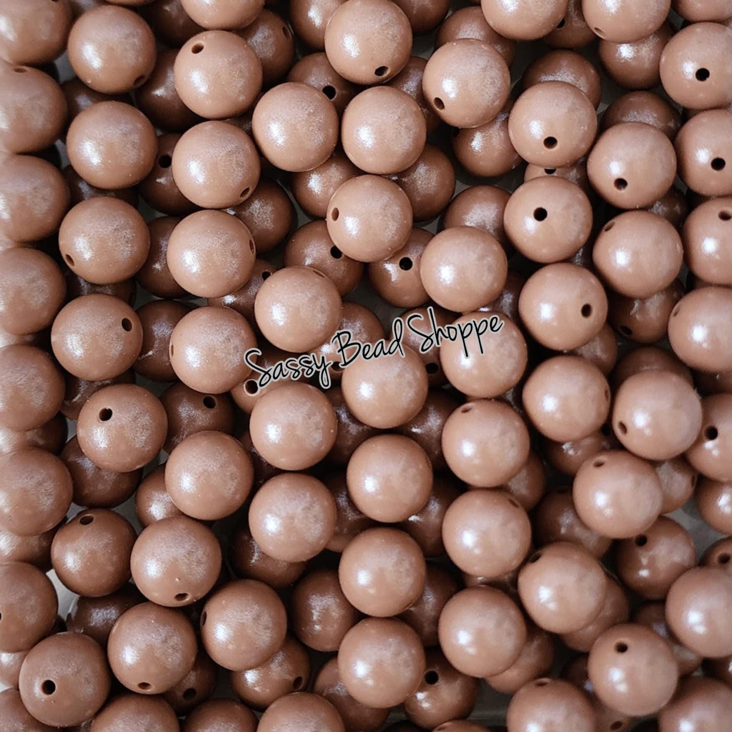 Sassy Bead Shoppe
Brownie Shimmer Silicone Beads